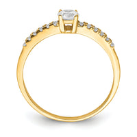 10K CZ Fancy Ring-10C1410
