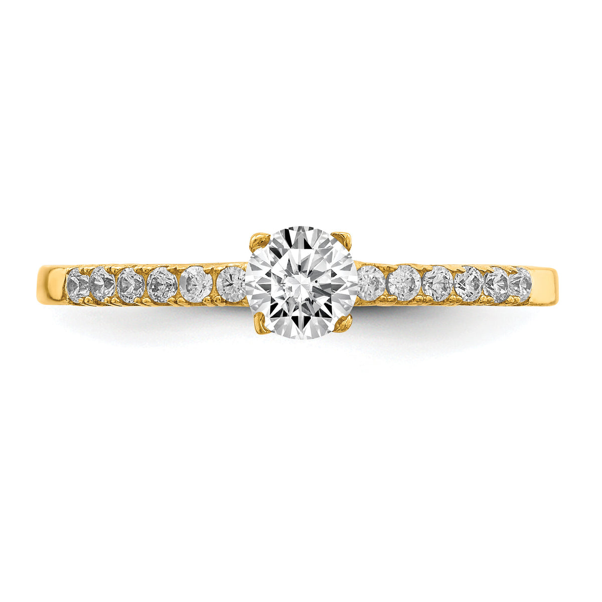 10K CZ Fancy Ring-10C1410