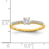 10K CZ Fancy Ring-10C1410