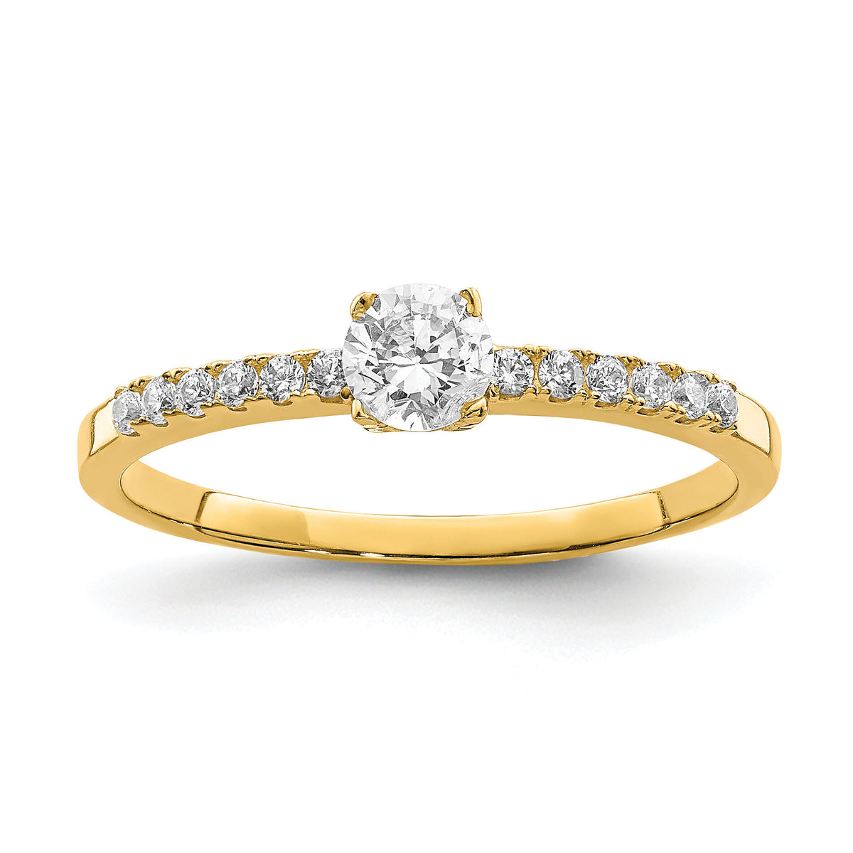 10K CZ Fancy Ring-10C1410
