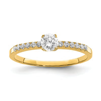 10K CZ Fancy Ring-10C1410