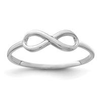10K White Gold Infinity Ring-10C1414W