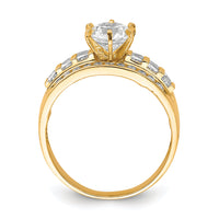 10K CZ Micropave Ring-10C1417