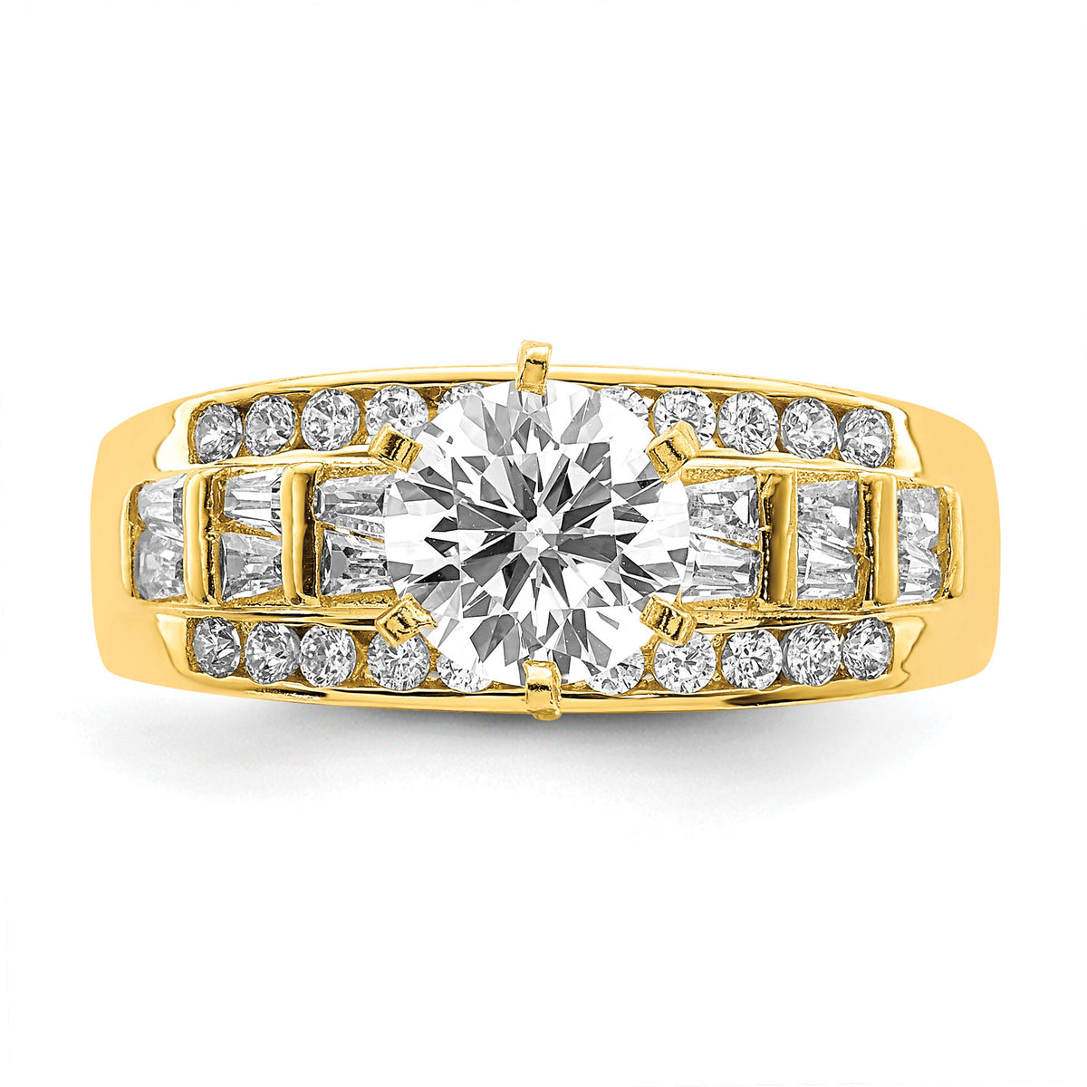 10K CZ Micropave Ring-10C1417