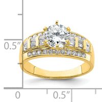 10K CZ Micropave Ring-10C1417