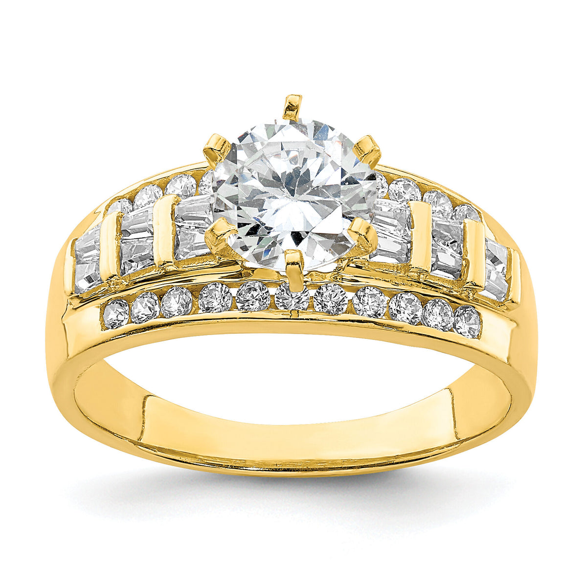 10K CZ Micropave Ring-10C1417