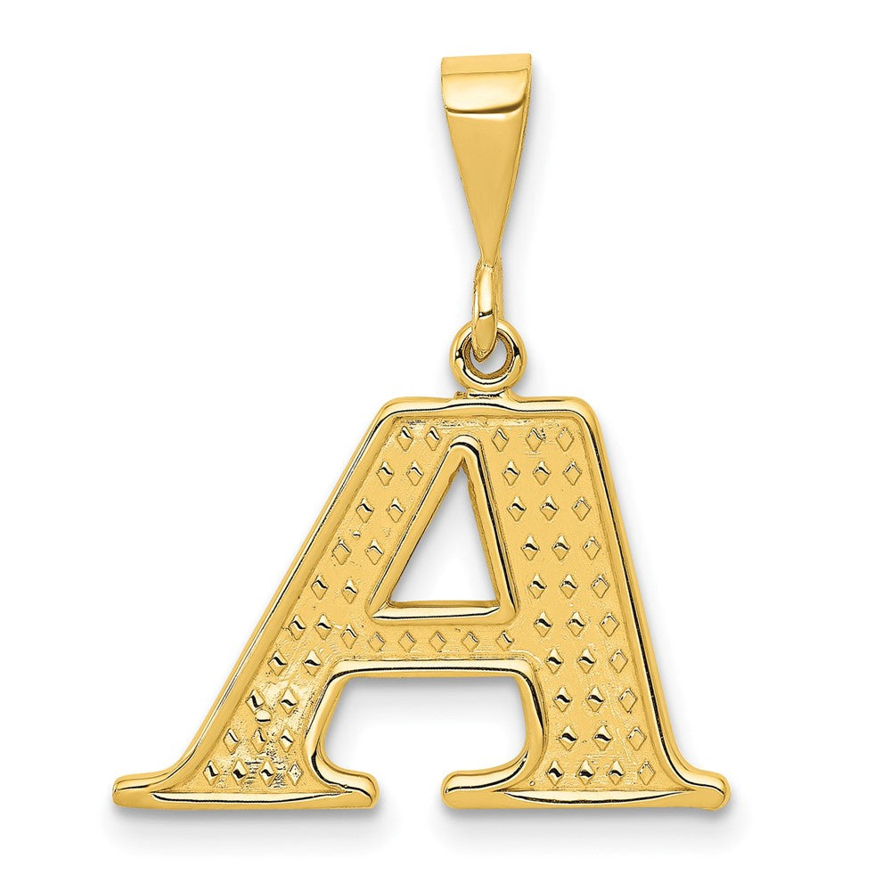 10k Initial A Pendant-10C1449-A