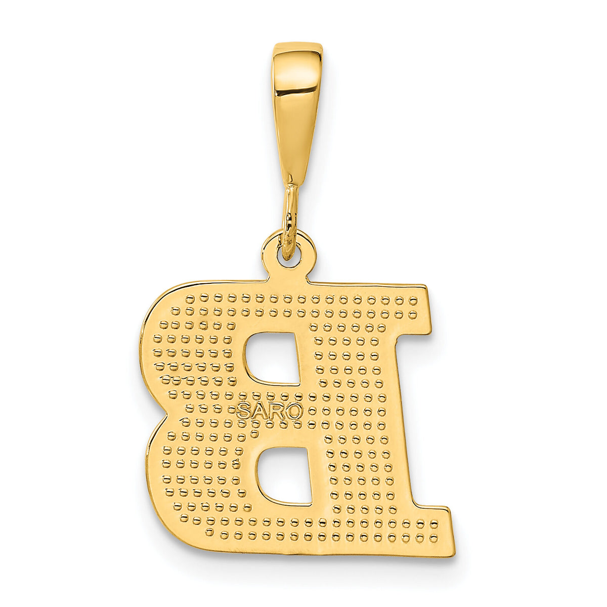 10k Initial B Pendant-10C1449-B