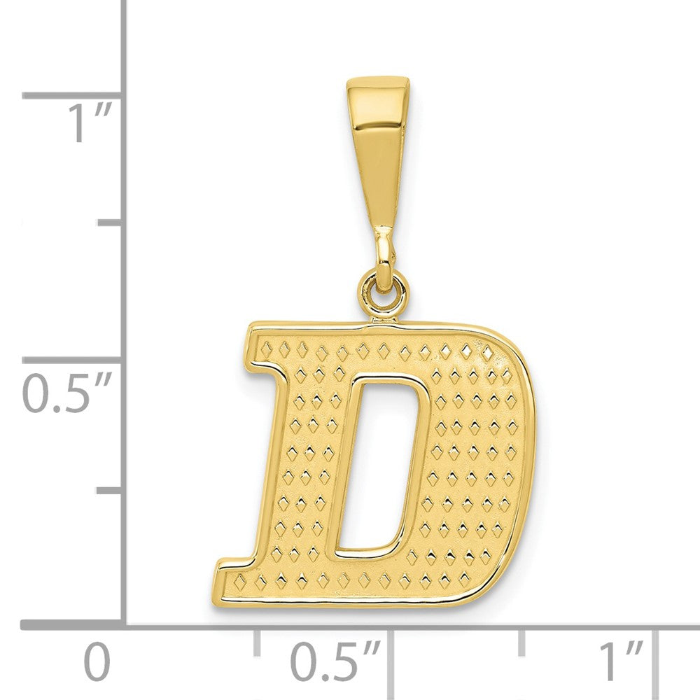 10k Initial D Pendant-10C1449-D