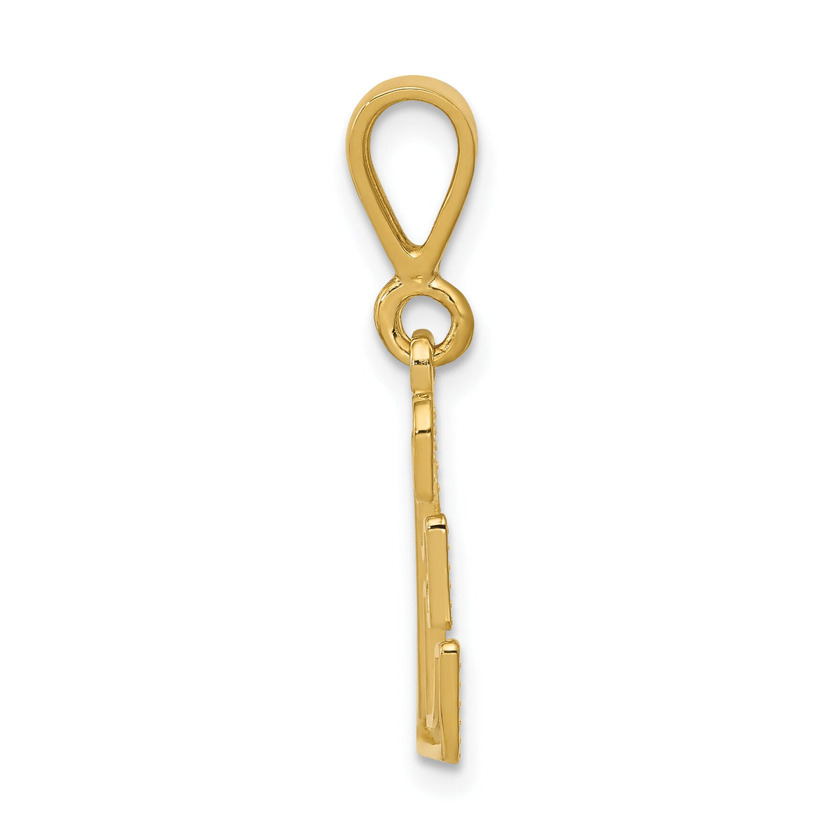 10KY Initial E Pendant-10C1449-E