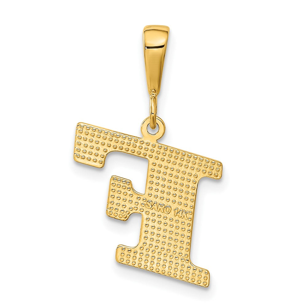 10KY Initial F Pendant-10C1449-F