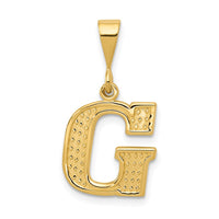 10KY Initial G Pendant-10C1449-G