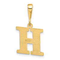 10KY Initial H Pendant-10C1449-H