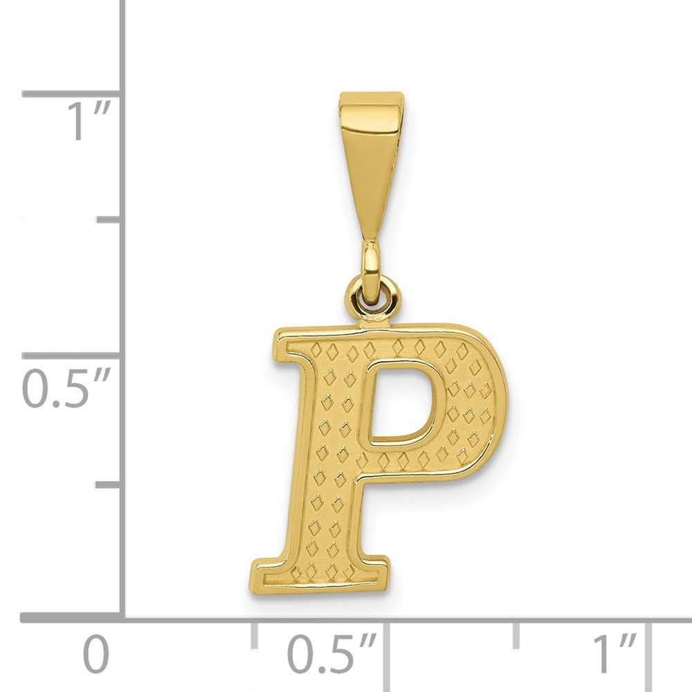 10KY Initial P Pendant-10C1449-P