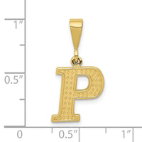 10KY Initial P Pendant-10C1449-P