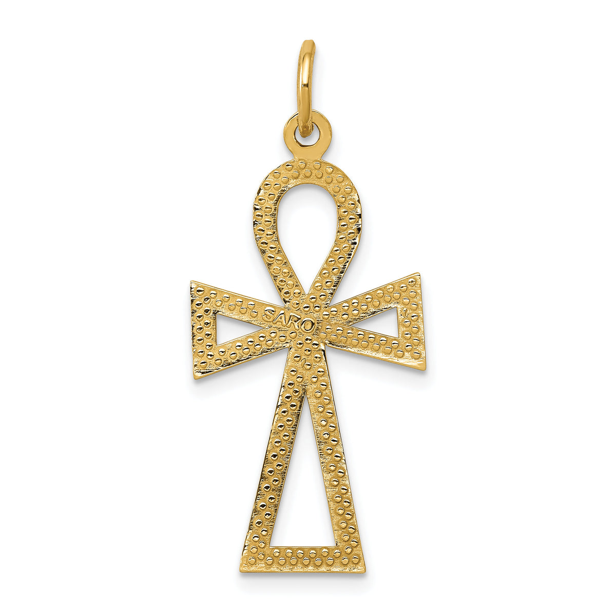 10k Ankh Cross Charm-10C1475