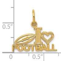 10k Football Charm-10C149
