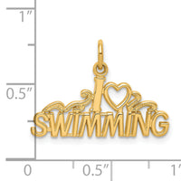 10k Swimming Charm-10C156