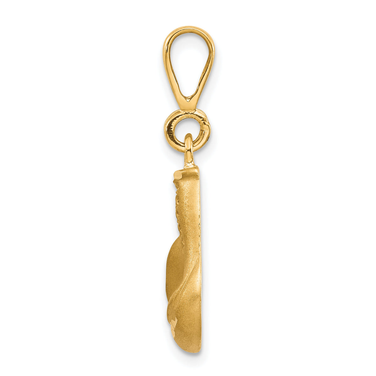 10K Boxing Glove Charm-10C160