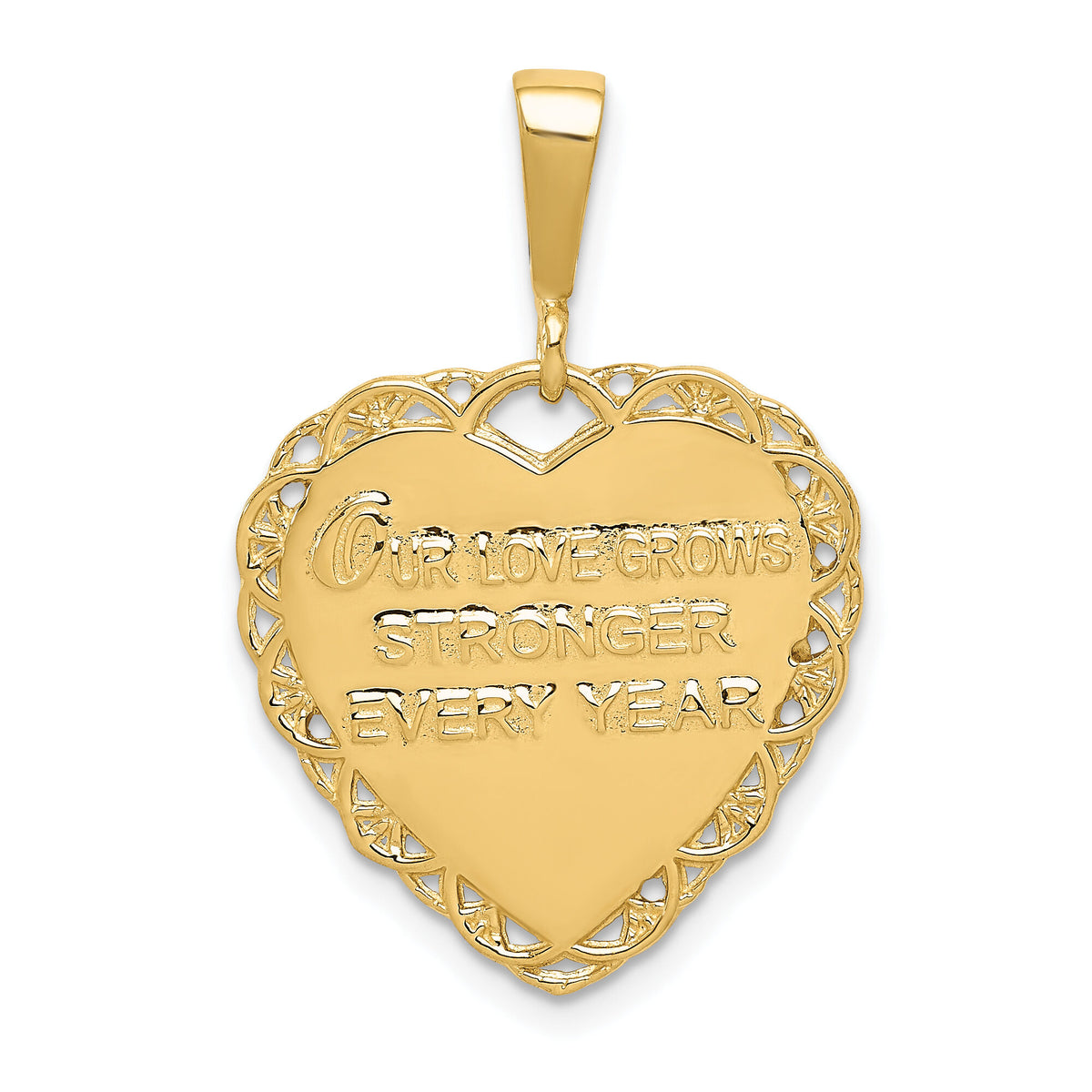 10k 50th Anniversary Charm-10C1673