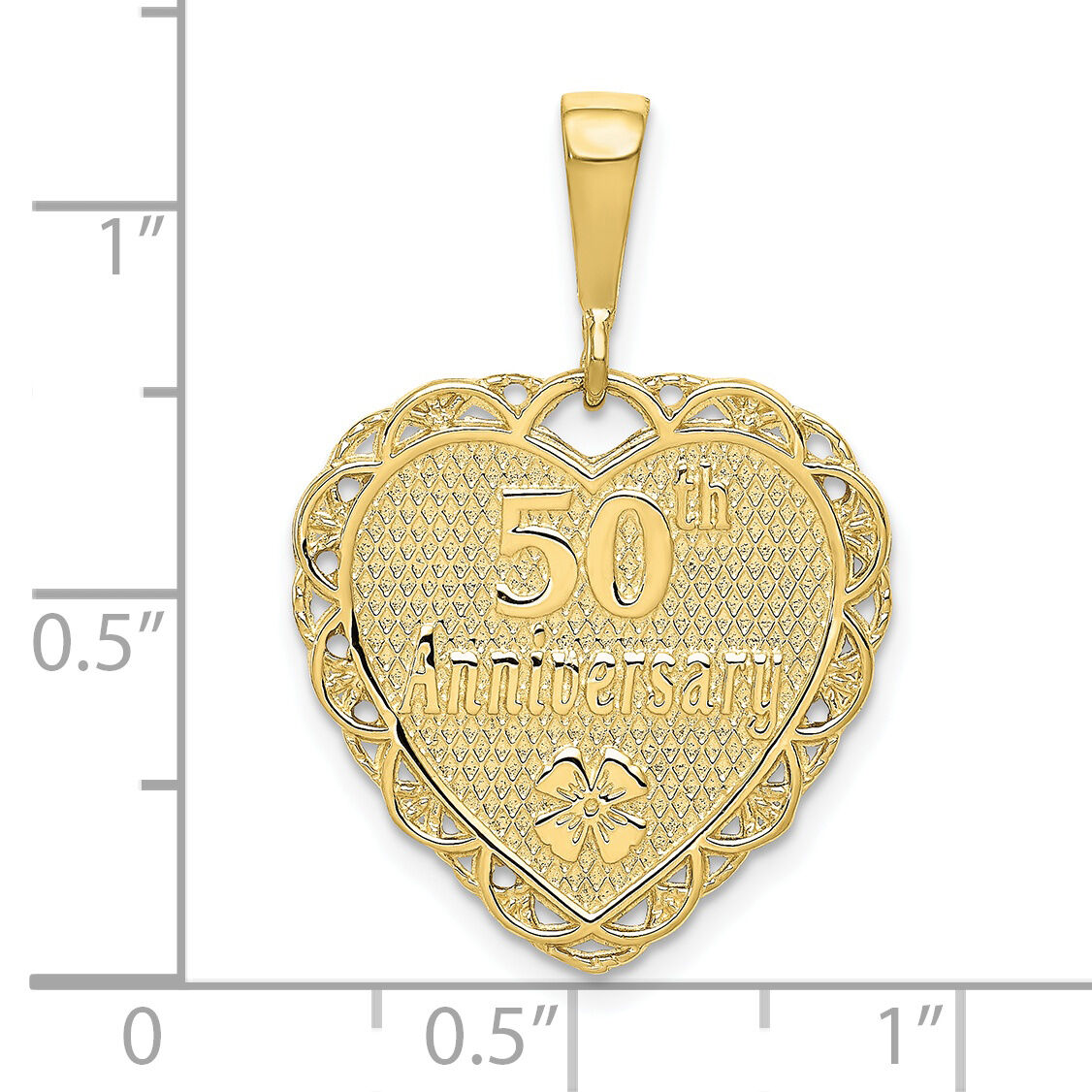 10k 50th Anniversary Charm-10C1673