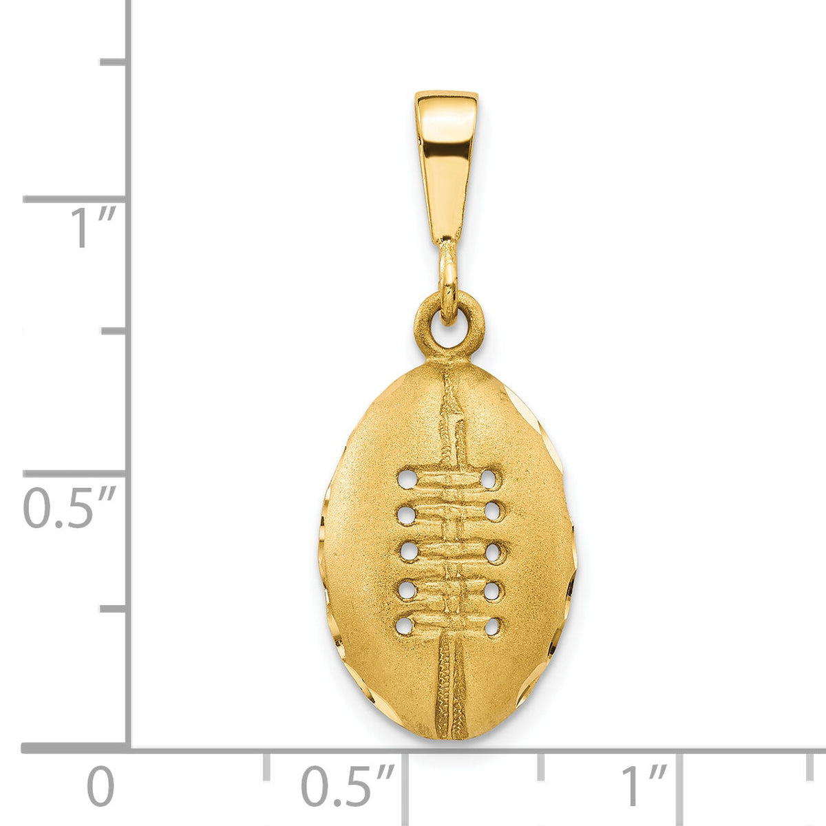 10K Football Charm-10C172