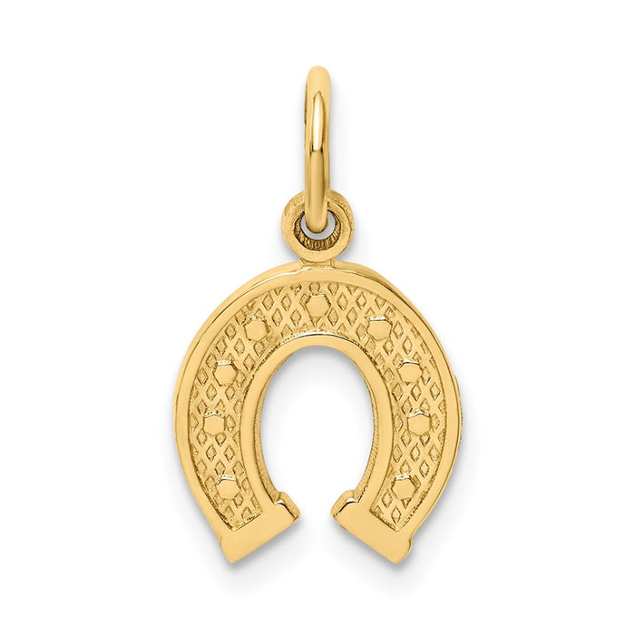 10k Horseshoe Charm-10C1738