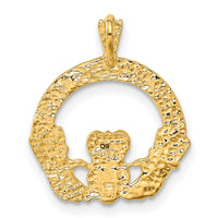 10k Claddagh Pendant-10C1753