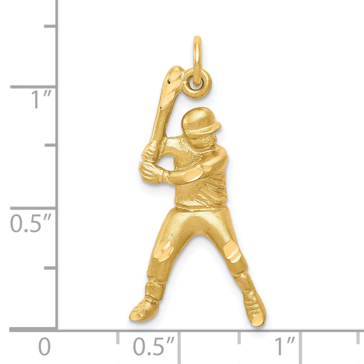 10K Baseball Charm-10C179