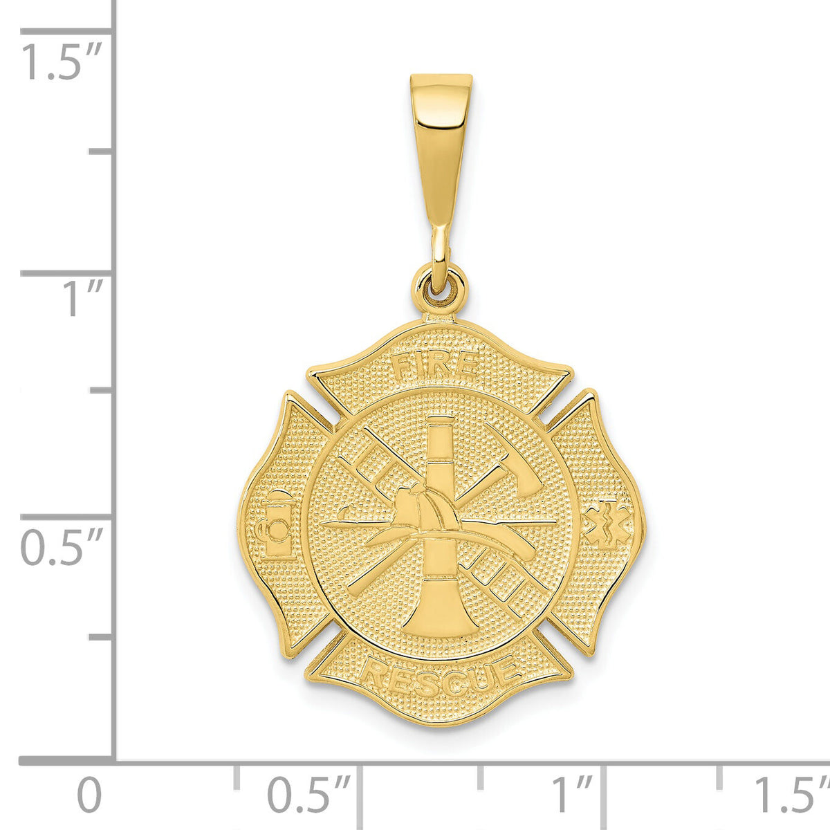 10k Fire Rescue Pendant-10C1790