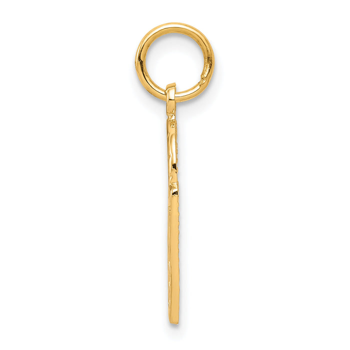 10K Basketball Charm-10C182