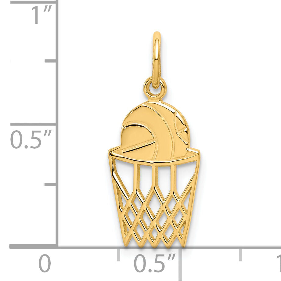 10K Basketball Charm-10C182