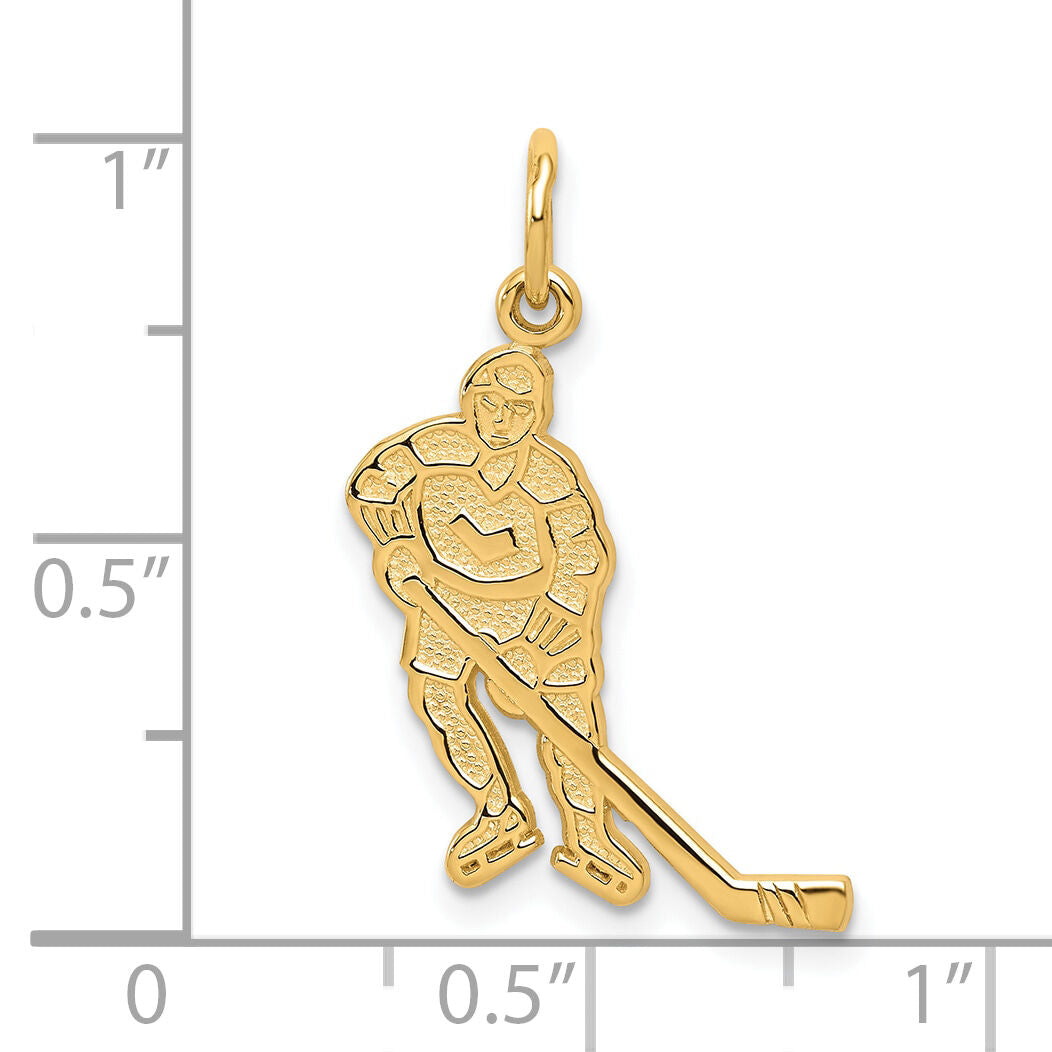 10K Hockey Charm-10C184