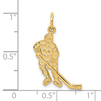 10K Hockey Charm-10C184