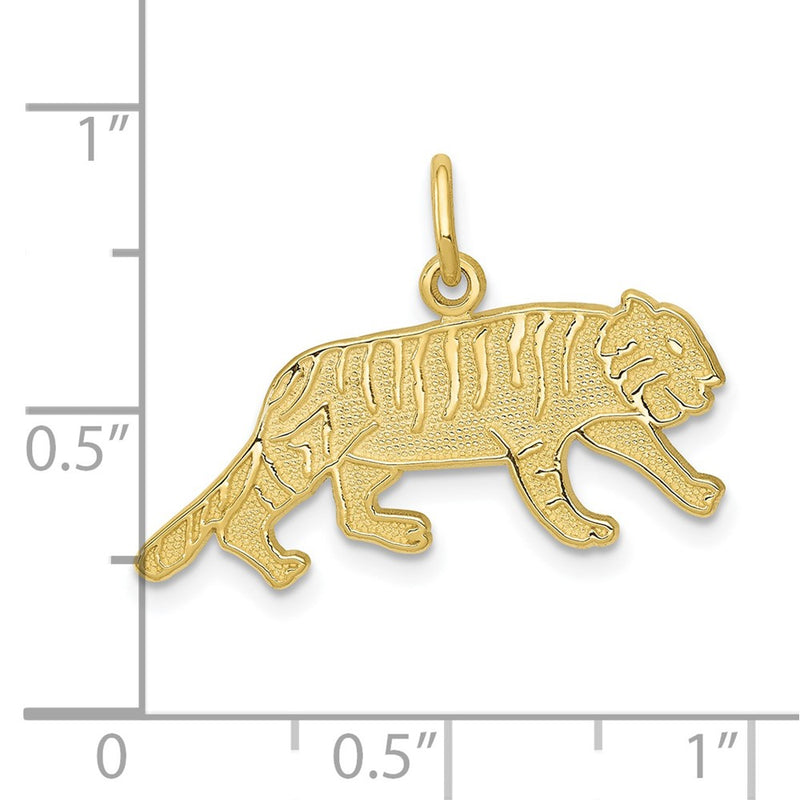 10k Tiger Charm-10C1845