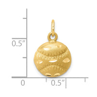 10K Baseball Charm-10C188
