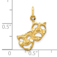 10k Comedy/Tragedy Charm-10C198