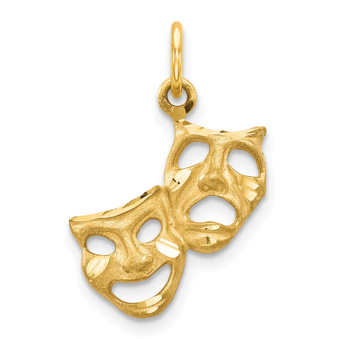 10k Comedy/Tragedy Charm-10C198