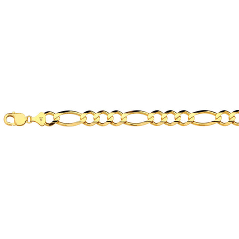 14KT SOLID FIGARO BRACELET