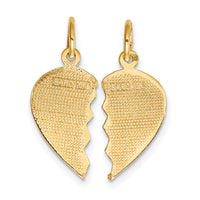 10K BEST FRIEND 2 Piece Break-A-Part Charm-10C212