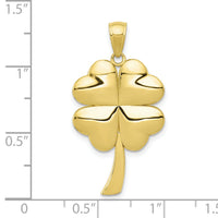 10k 4-Leaf Clover Pendant-10C2199