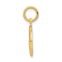 10k Claddagh Charm-10C221