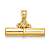 10k 3-D Diploma Pendant-10C2224