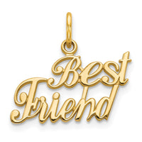 10K BEST FRIEND Charm-10C223