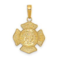 10k St. Florian Protect Us/Fire Dept. Pendant-10C2258