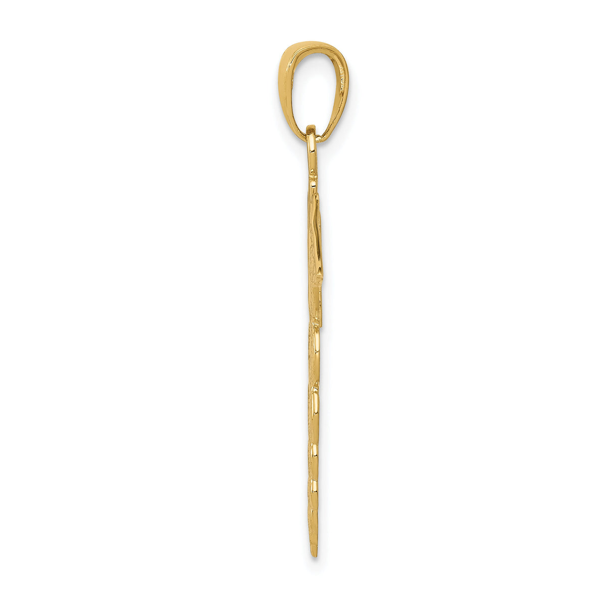 10k Caduceus Pendant-10C2261