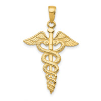 10k Caduceus Pendant-10C2261