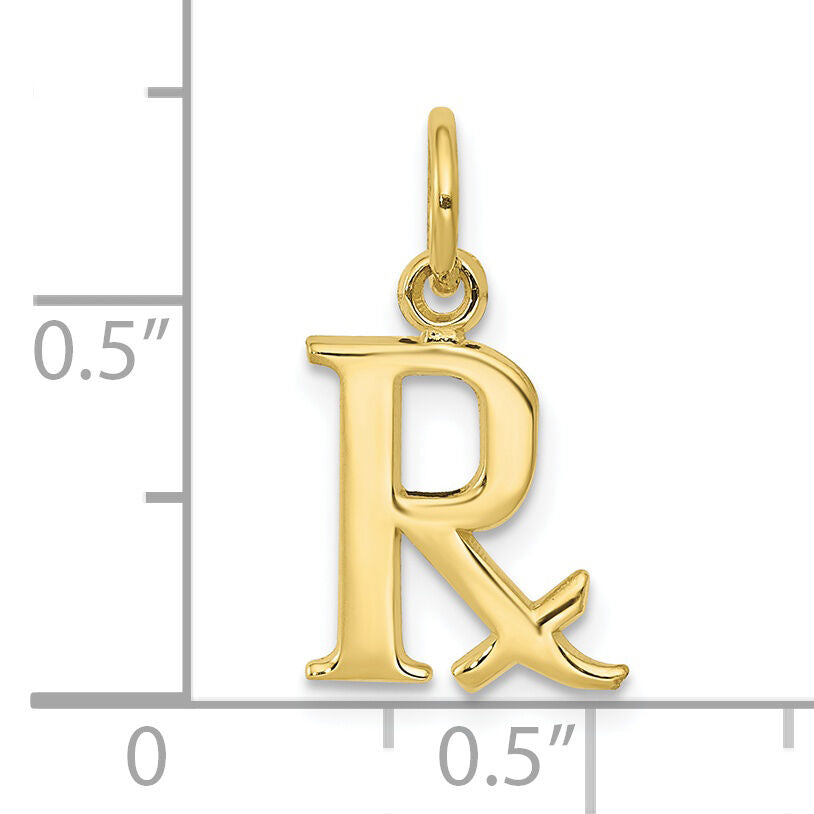 10k Prescription Symbol RX Charm-10C2272