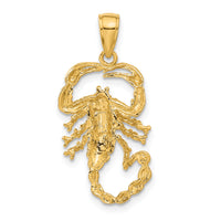 10k Scorpion Charm-10C2383