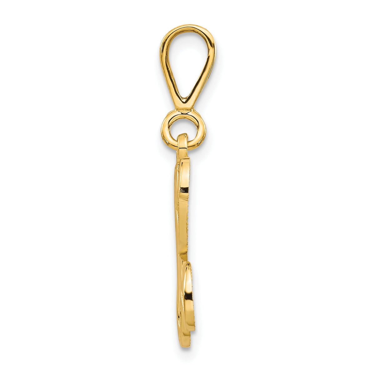 10k Initial K Pendant-10C242/K